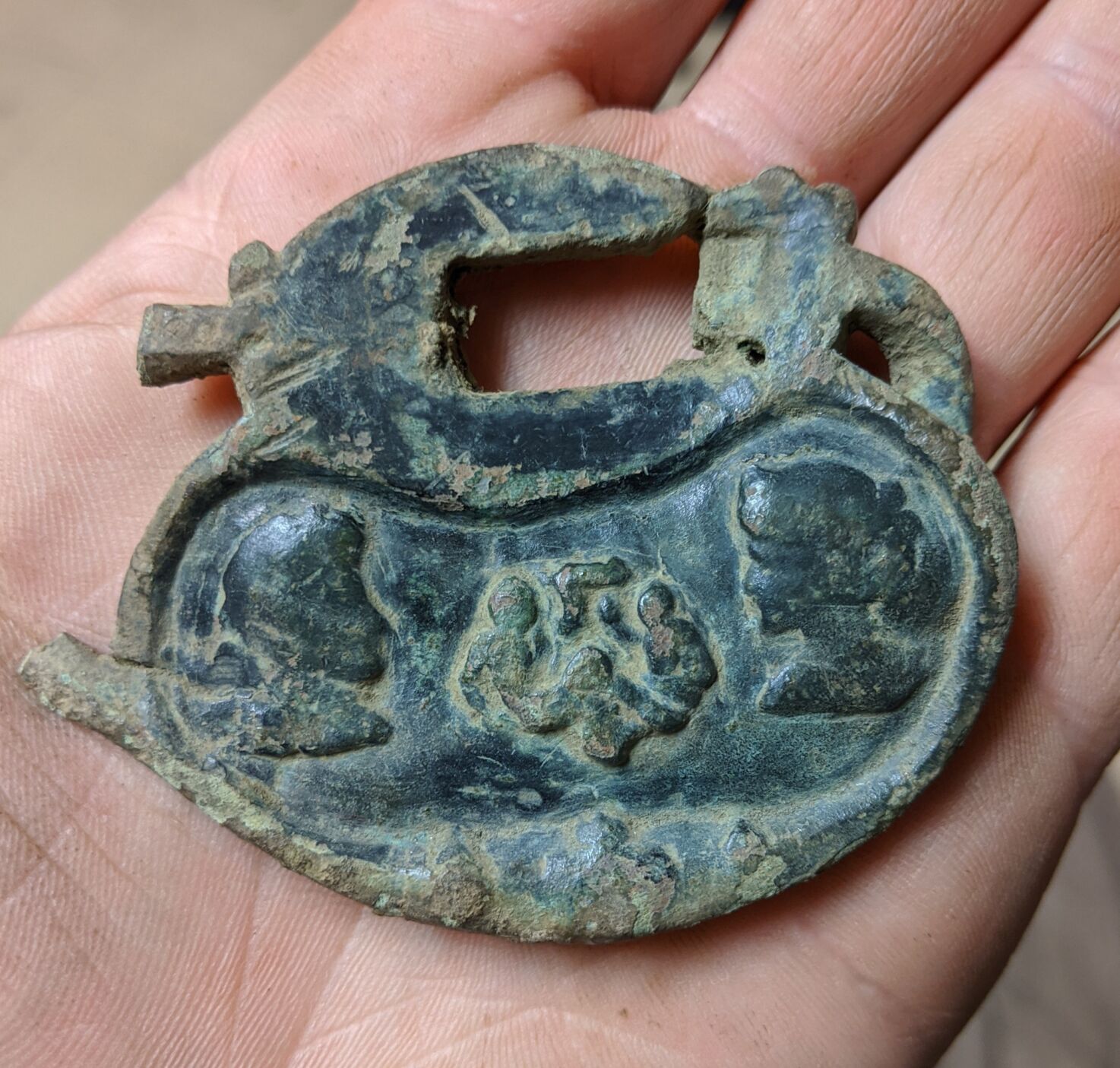 Close up of artifact
